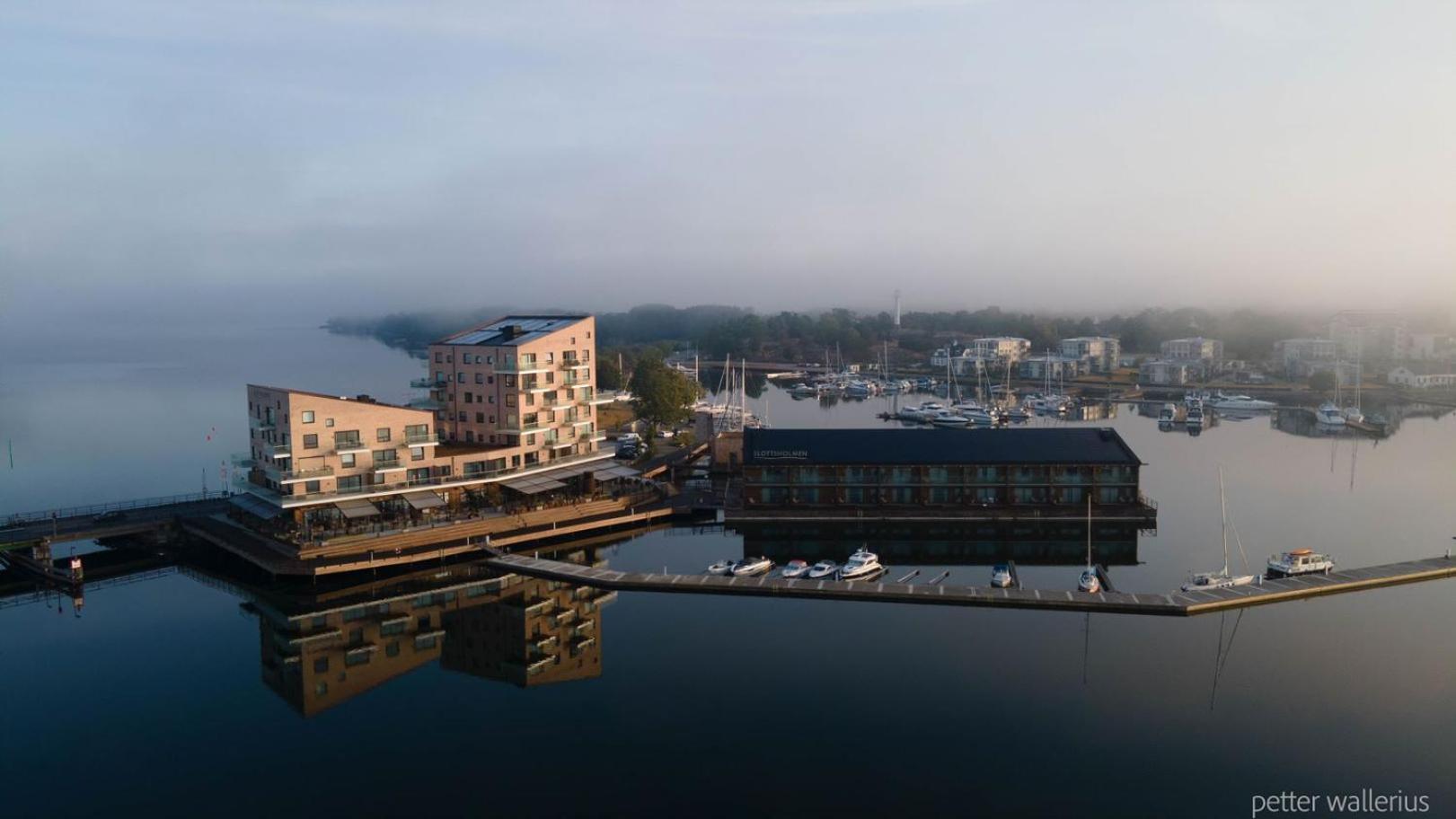 Slottsholmen Hotell Och Restaurang Västervik Exteriér fotografie